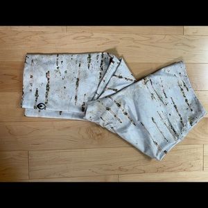 Birch Bark Inner Fire Yoga Capris